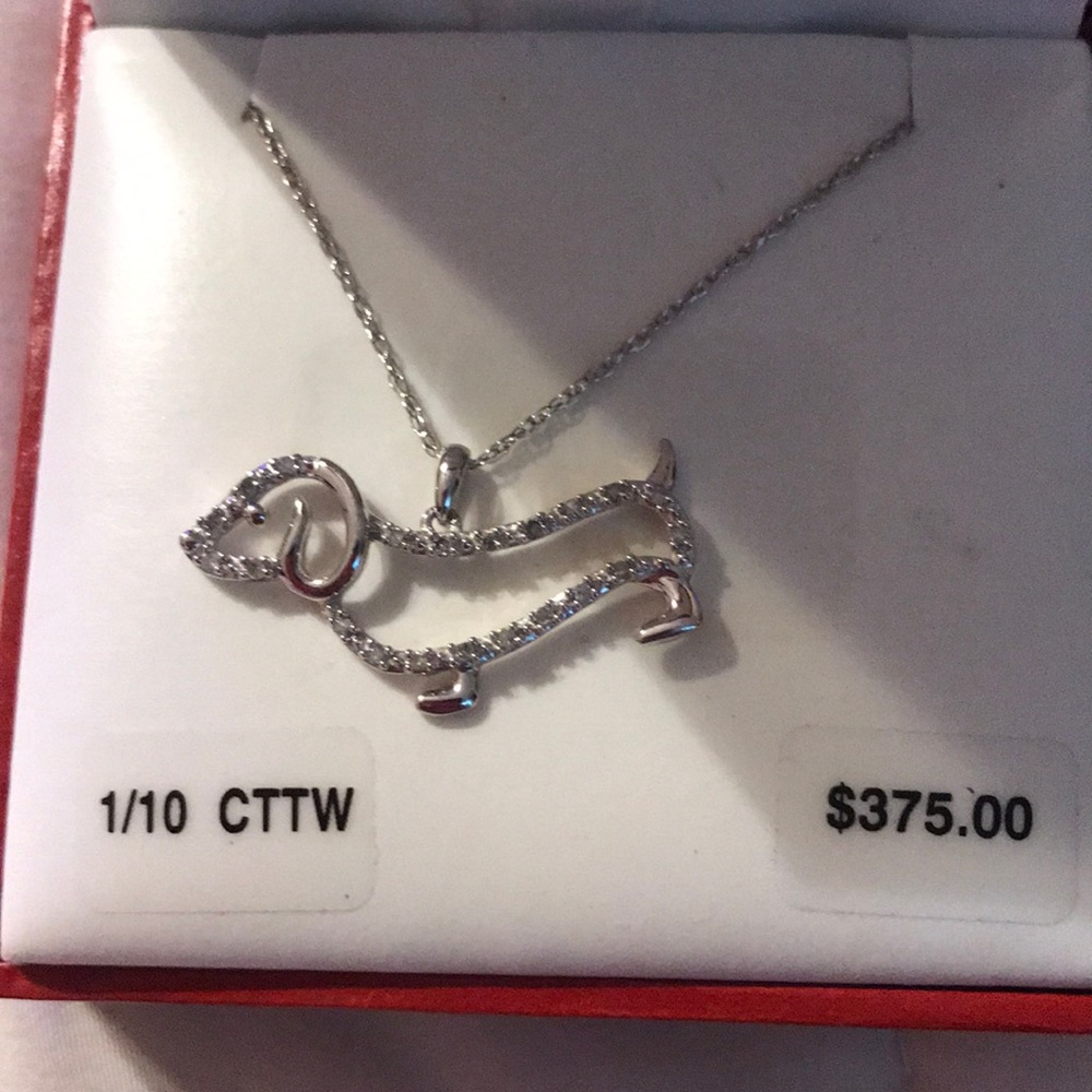 Dachshund dog necklace